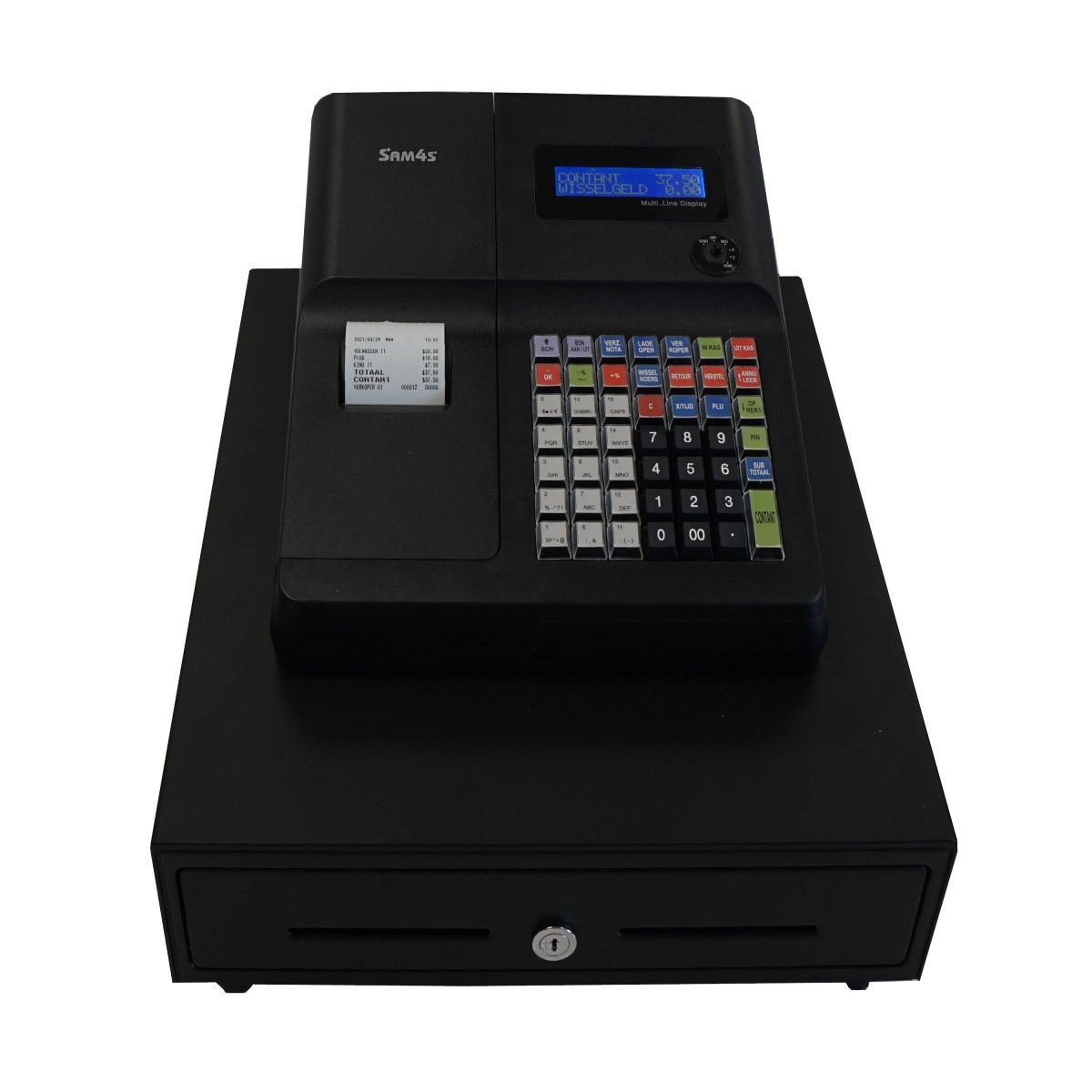 Sam4S ER-260BEJ met pinkoppeling en geldlade