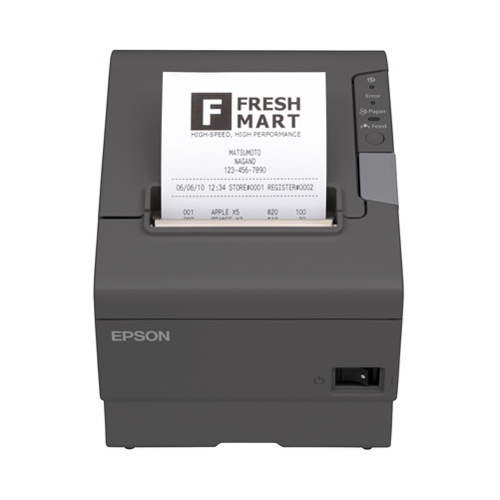 Extra robuuste kassa- en keukenprinter. Met RS232 en USB aansluiting.